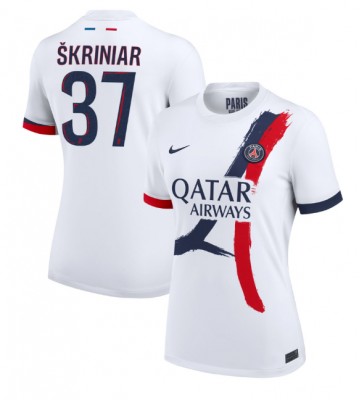 Paris Saint-Germain Milan Skriniar #37 Bortatröja Dam 2024-25 Kortärmad